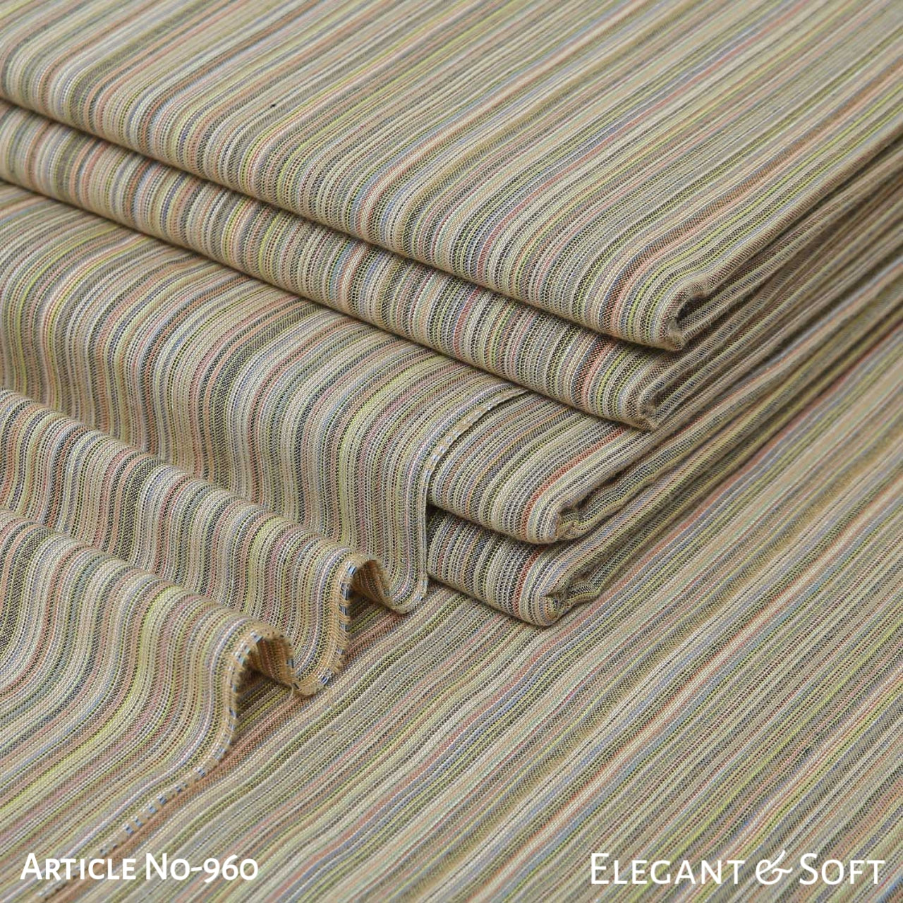 Striped Khadi Khaddar