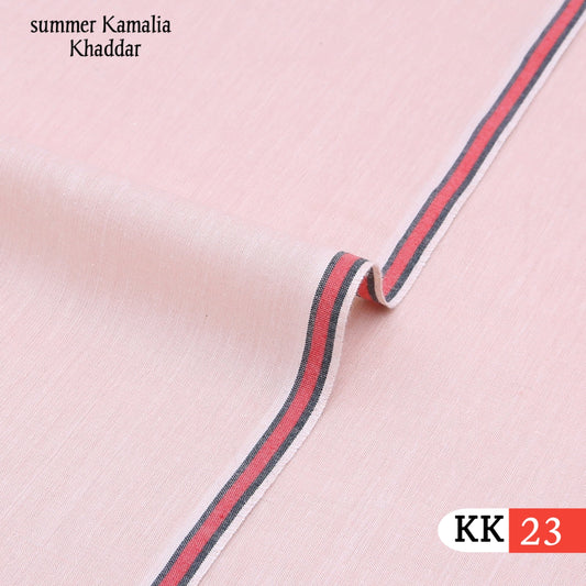 Baby Pink kamalia khaddar KK-23
