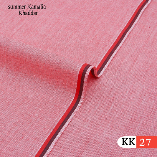 pink kamalia khaddar KK-27