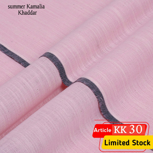 lite pink kamalia khaddar KK-30